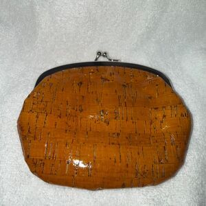 Unbranded Women's Orange and Brown Wallet-purses